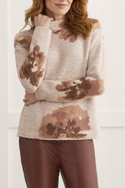 Click image to zoom
L/S FUNNEL NK SWEATER-OYSTER - Janet's Fashions