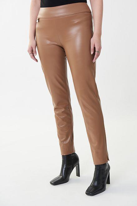 Faux Leather Pants Style - Janet's Fashions