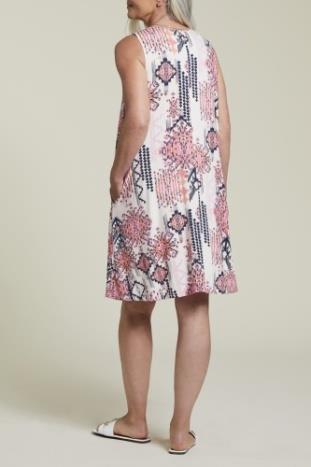 Click image to zoom
PRINTED JERSEY FLARE DRESS - Janet's Fashions