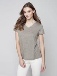 Linen Jersey T-Shirt - Janet's Fashions